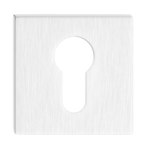 Szyld dolny kwadratowy K, FIT 6mm, na wkład, nikiel 