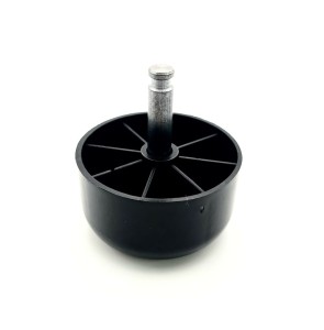 Stópka obrotowa SO 55 z tulejką czarna 