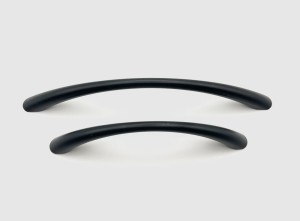 Uchwyt meblowy łuk Słomka L-96, CZARNY  