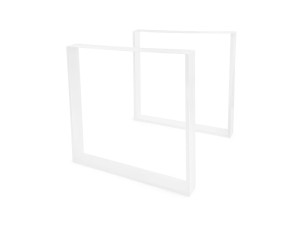 Noga do stołu PROFIL A 80x20 biała P1