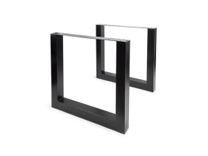 Noga do stołu PROFIL C 80x80, czarna P2 