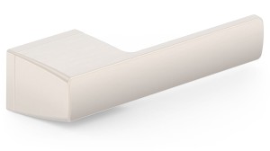 Klamka SCALA prostokątny szyld RT SLIM, nikiel szczotkowany