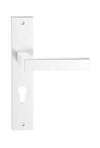 Klamka do drzwi TOPAZ długi szyld, 72mm WKŁAD