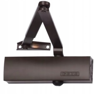 Samozamykacz GEZE-1000 Z BLOKADĄ brąz