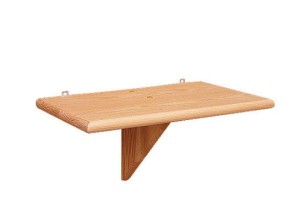 Półka drewniana pojedyncza 40x23cm