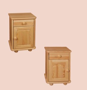 Szafka nocna drewniana nakastlik 40x60x35cm