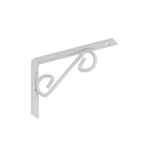 Wspornik ornamentowy prosty WOP 150x100  biały