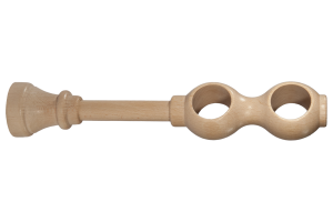 Wspornik  drewniany  do karnisza podwójnego