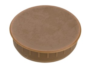 Zaślepka otworu po zawiasie fi 35mm brąz