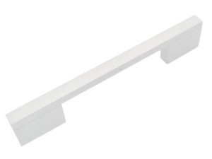 Uchwyt meblowy kwadratowy Anodowany Chrom Mat UM-017 L-128 A6