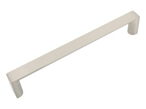 Uchwyt meblowy kwadratowy wąski Nikiel Szczotkowany UM-018 L-192 G8