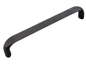 Uchwyt meblowy ścięty Czarny UM-028/C-1083 L-96 P2