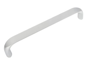 Uchwyt meblowy ścięty Chromowany Matowy UM-028/C-1084 L-128 G6 