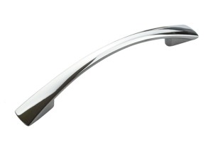 Uchwyt meblowy wygięty w łuk Chromowany UM-090/C-2123 L-96 G2