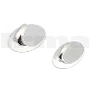 Wieszak przyklejany METALIZOWANY DUŻY plastikowy