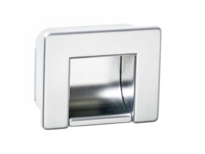 Uchwyt meblowy wpuszczany nowoczesny kwadratowy Chromowany Matowy C-1751 G6 L-32 