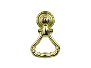 Kołatka meblowa, uchwyt wiszący do mebli KM-070 G3 Złoto