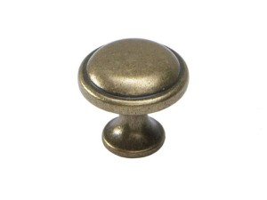 Gałka meblowa retro okrągła Stare Złoto  A-1014 G4