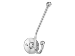 Wieszak meblowy pojedynczy z hakiem na kurtki  WM 044 G6 CHROM MAT