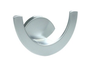 Wieszak meblowy podwójny  zaokrąglony Z-5426 G6 Arto CHROM MAT