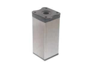 Nóżka meblowa DN-027 H-150 A8/P2 inox/czarny