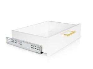 Szuflada DIBOX, H-89, L-450, biały