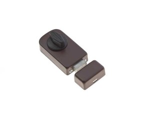 Zamek drzwiowy nawierzchniowy MINOS 60 biały, brąz, grafit