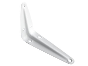 Wspornik budowlany 300x250 biały 