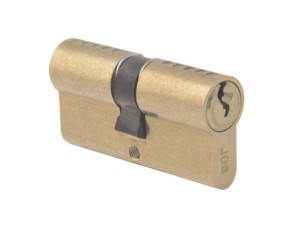 Wkładka do drzwi LOB 50/50, 3 klucze, mosiądz 