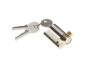 Wkładka do drzwi LOB 65/9, 3 klucze, nikiel  