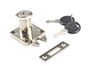 Zamek  meblowy SISO X-855 do drzwi żaluzjowych 