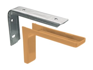 Wspornik półki z maskownicą KN-377, L-180mm, olcha