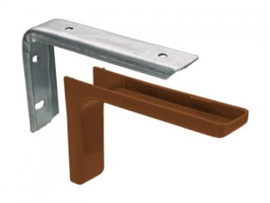 Wspornik półki z maskownicą KN-377, L-180mm, calvados