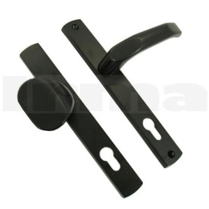 Klamko-pochwyt Diana do zamka wąskiego 90mm na wkładkę, czarny