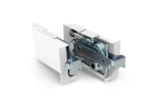 Zawieszka meblowa regulowana ZM-282, biała (P+L)