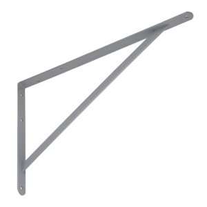 Wspornik wzmocniony WSWP 500x330 szary 
