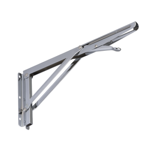 Wspornik składany chromowany WSA 300x145