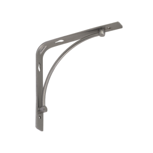 Wspornik ozdobny stalowy BOW 150x150 srebrny matowy