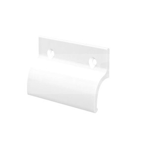 Pochwyt balkonowy drzwiowy aluminiowy, biały