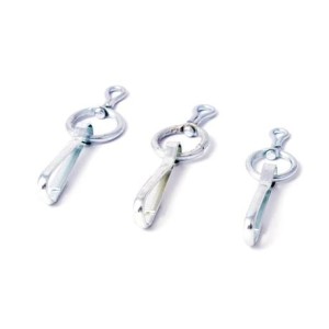 Sprężyna z okrętką Nr3 ocynk 60/110