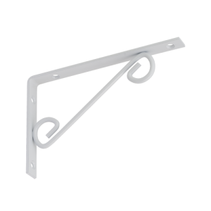 Wspornik ornamentowy prosty WOP 200x125  biały