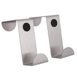 Wieszaki na drzwi nierdzewne 2,5x8,5cm, 2szt.