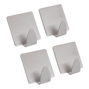 Wieszaki samoprzylepne 4SZT. KWADRAT 3,5*4CM 0,7MM