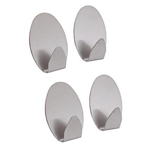 Wieszaki samoprzylepne  4SZT. OWAL 3,5*5CM 0,7MM