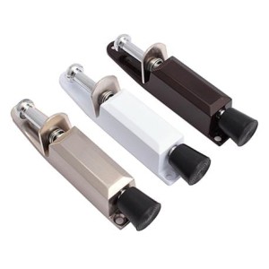 Podpórka STOPER do drzwi NIKIEL-SATYNA, BIAŁY, BRĄZ, CZARNY