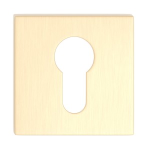 Szyld dolny kwadratowy K, FIT 6mm, na wkładkę, mosiądz