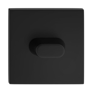 Szyld dolny kwadratowy K, FIT 6mm, na WC, czarny