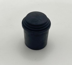Stopka zewnętrzna do rury fi 14mm, czarna guma