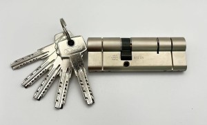 Wkładka do drzwi ABUS 35/55, 5 kluczy, nikiel, D10PS,  ATEST C