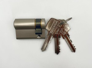 Wkładka do drzwi Gerda 36/9, 3 klucze, nikiel 